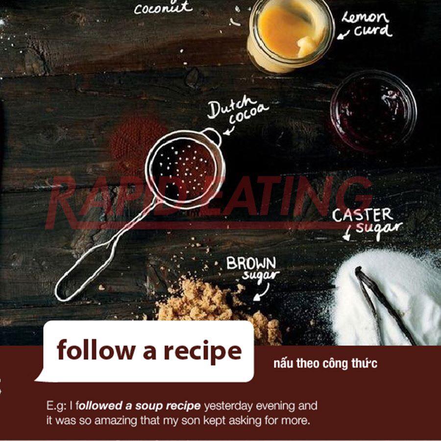 follow recipe