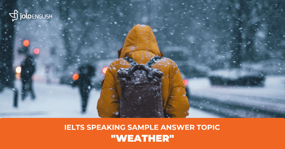 weather topic for ielts speaking
