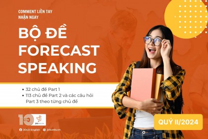 Bộ đề dự đoán IELTS Speaking quý II/2024 (Free PDF) Bộ đề dự đoán IELTS Speaking quý II/2024 (Free PDF)
