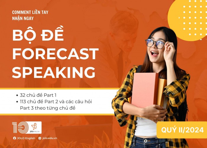 Bộ đề dự đoán IELTS Speaking quý II/2024 (Free PDF)