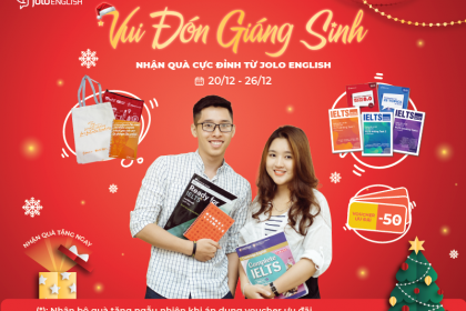 Mừng Giáng Sinh - Rinh Ưu Đãi Cực Đỉnh 50% Học Phí Tại JOLO English uu-dai-giang-sinh-2021