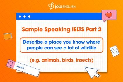 Sample IELTS Speaking Part 2