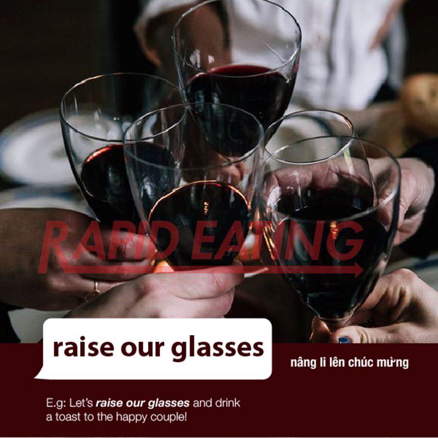 raise our glass