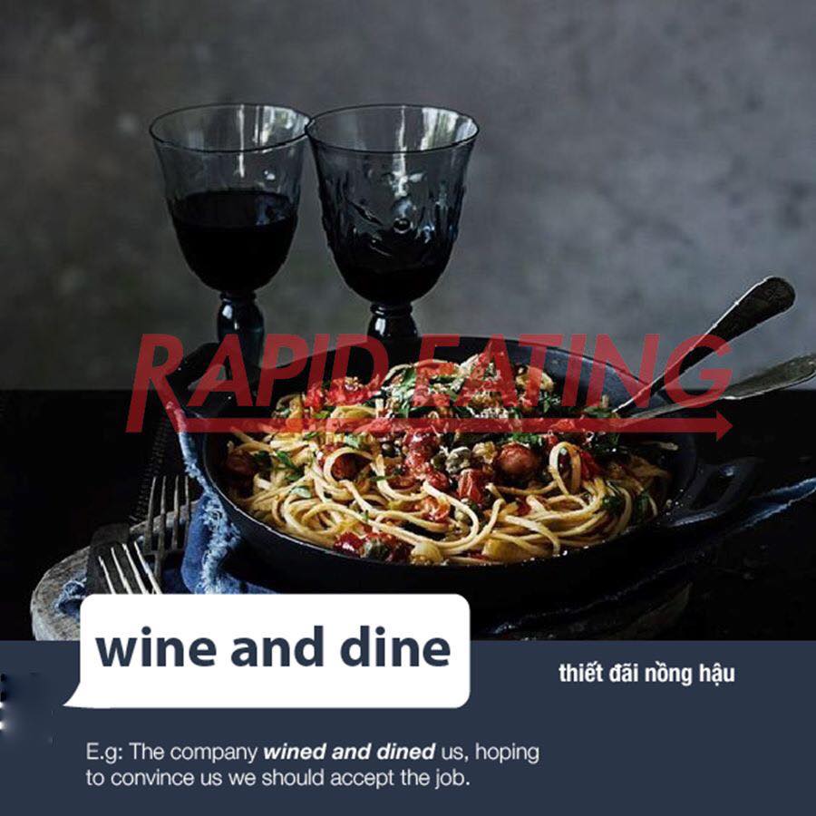 wine and dine
